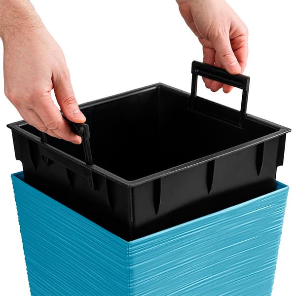 Prosperplast Blomkruka 24l Furu Collection 34.5x34.5x66 Cm