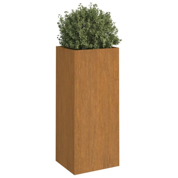 vidaXL plantekasse 32x29x75 cm cortenstål -  Plantekrukker