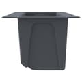 Pikkukuva 7 / 9: vidaXL Kukkalaatikot eurolavoille 12 kpl harmaa 36x13,5x9,5 cm PP -  Kukkaruukut & istutuslaatikot
