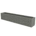 Miniatyrbillede 3 af 9: vidaXL gabion-højbed 540x90x100 cm galvaniseret stål -  Plantekrukker