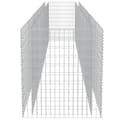 Miniatyrbillede 7 af 9: vidaXL gabion-højbed 540x90x100 cm galvaniseret stål -  Plantekrukker