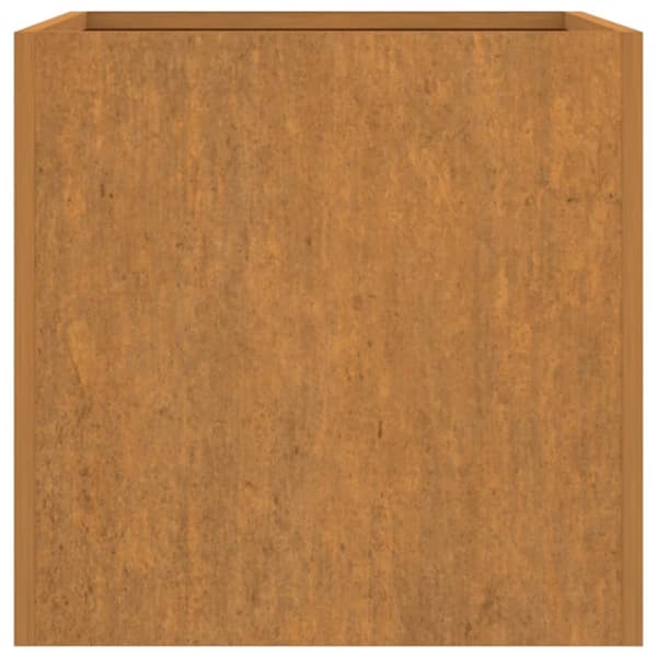 vidaXL Kukkalaatikko 62x47x46 cm Corten teräs -  Kukkaruukut & istutuslaatikot