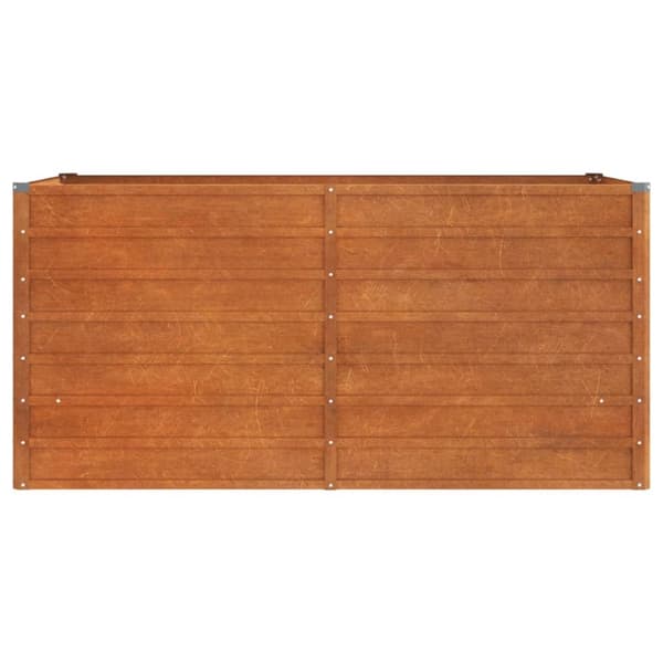 vidaXL Odlingslåda rostig 160x80x77 cm rosttrögt stål -  Krukor & odlingslådor