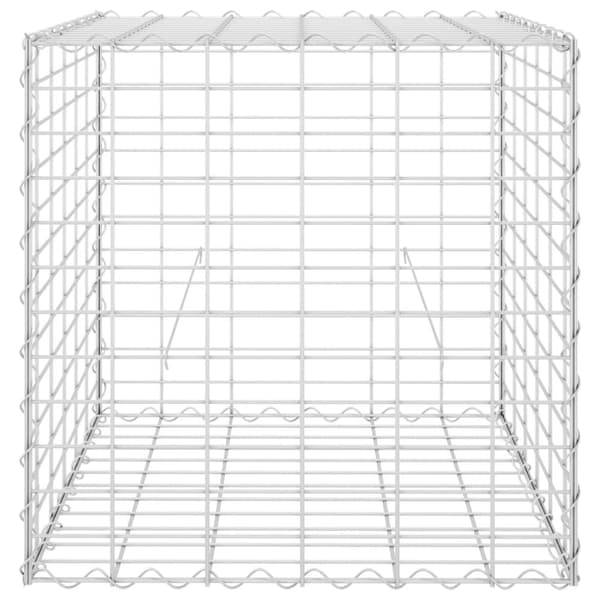 vidaXL gabion-højbed 60x60x60 cm kubeformet stål -  Plantekrukker
