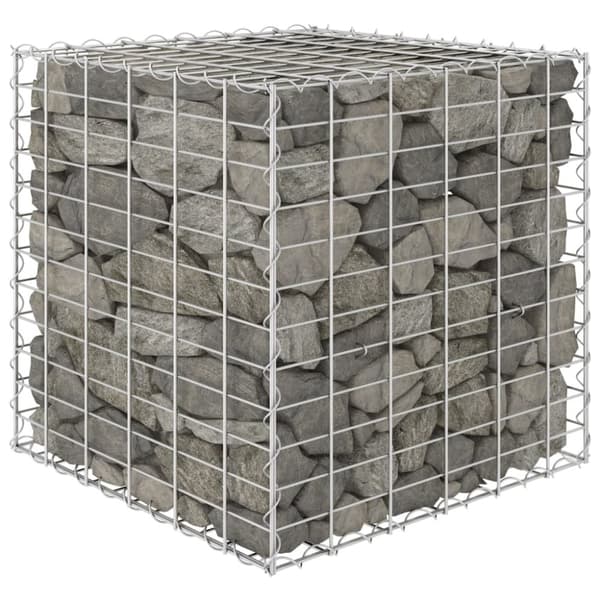 vidaXL gabion-højbed 60x60x60 cm kubeformet stål -  Plantekrukker
