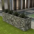 Miniatyrbillede 1 af 7: vidaXL gabion-højbed 360x90x100 cm stål -  Plantekrukker