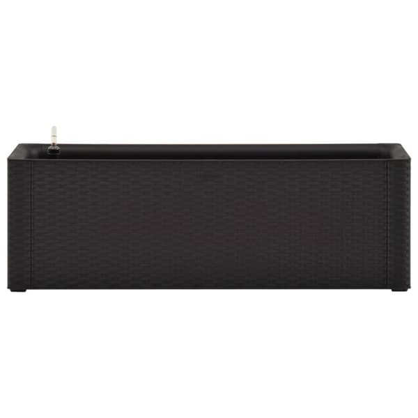 vidaXL Upphöjd odlingslåda med självbevattning antracit 100x43x33 cm -  Krukor & odlingslådor