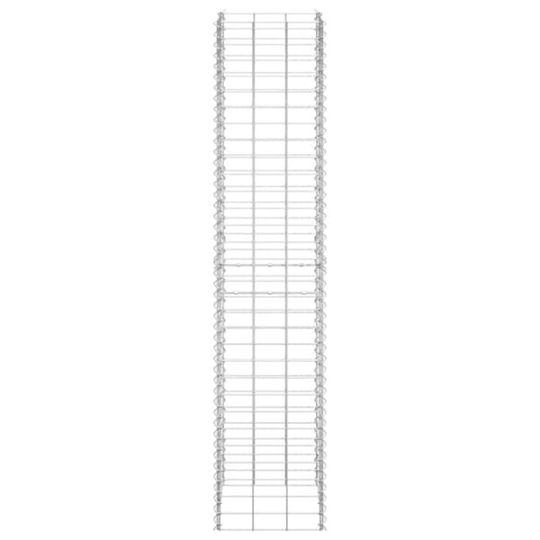 vidaXL Korotetut kivikorit 3 kpl 30x30x150 cm rauta -  Kukkaruukut & istutuslaatikot