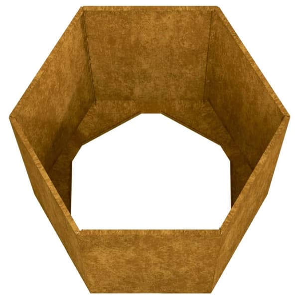 vidaXL Kukkalaatikko ruoste 40x40x45 cm Corten teräs -  Kukkaruukut & istutuslaatikot