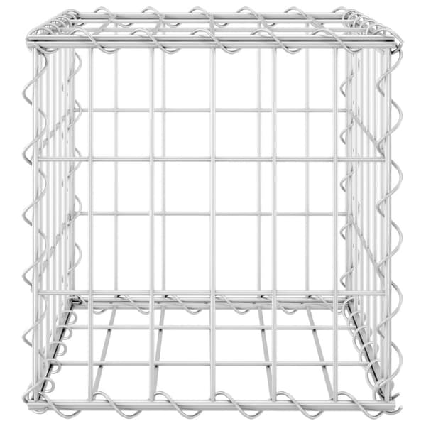 vidaXL gabion-højbed 30x30x30 cm kubeformet stål -  Plantekrukker