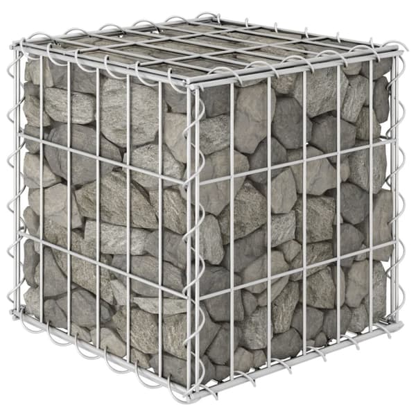 vidaXL gabion-højbed 30x30x30 cm kubeformet stål -  Plantekrukker