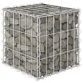 Miniatyrbillede 1 af 6: vidaXL gabion-højbed 30x30x30 cm kubeformet stål -  Plantekrukker