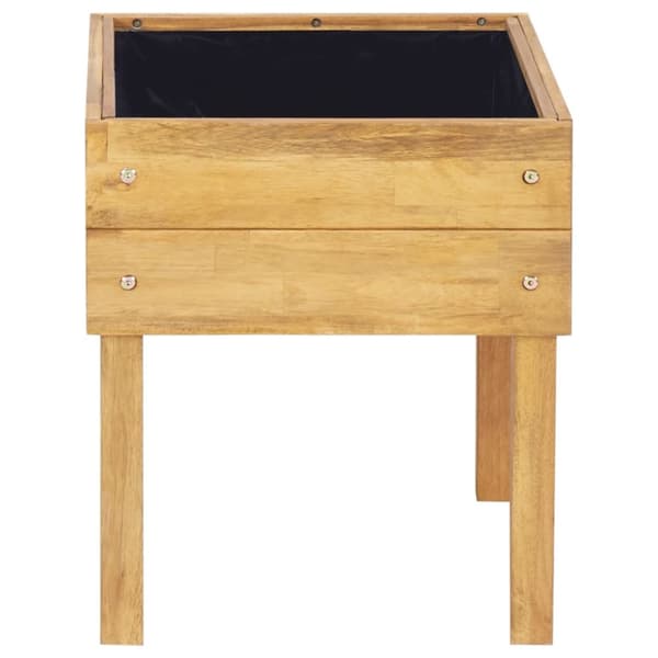 vidaXL forhøjet plantekasse 50 x 40 x 45 cm massivt akacietræ -  Plantekrukker