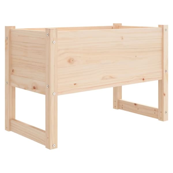 vidaXL plantekasse 78x40x52 cm massivt fyrretræ - Plantekrukker