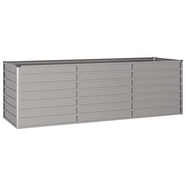 vidaXL højbed 240x80x77 cm cortenstål rustfarvet -  Plantekrukker