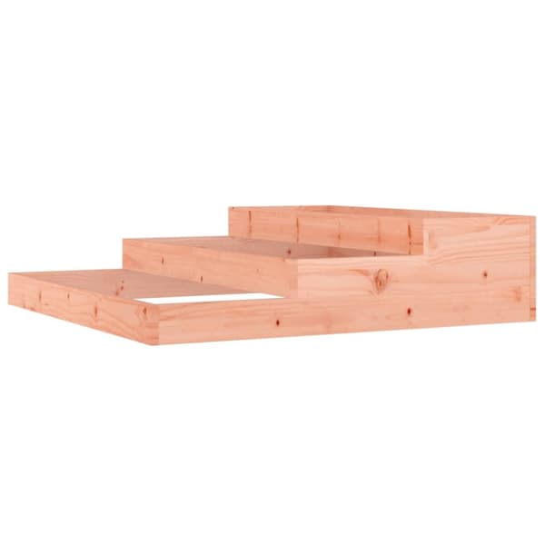 vidaXL Odlingslåda 107x107x27 cm massiv douglas - Krukor & odlingslådor