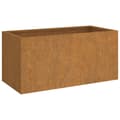 Pikkukuva 3 / 11: vidaXL Kukkalaatikko 62x30x29 cm Corten teräs -  Kukkaruukut & istutuslaatikot