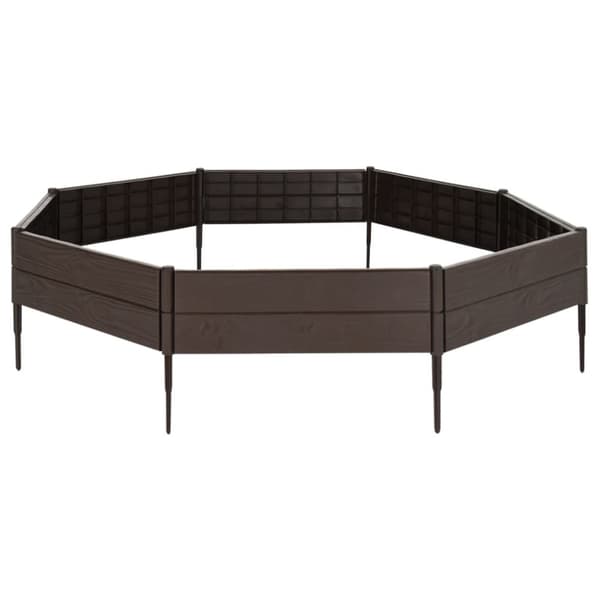 vidaXL højbed 120x120x20 cm polypropylen -  Plantekrukker