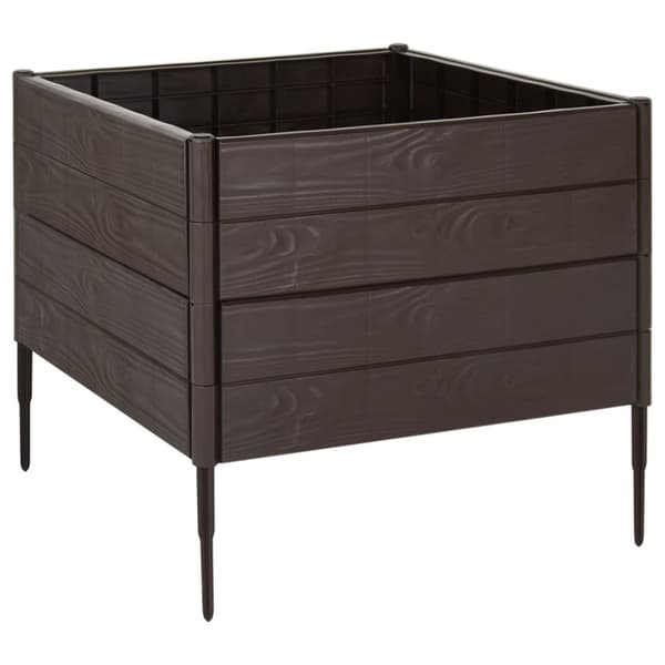 vidaXL højbed 120x120x20 cm polypropylen -  Plantekrukker