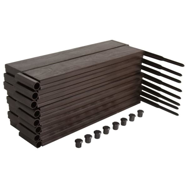 vidaXL højbed 120x120x20 cm polypropylen -  Plantekrukker
