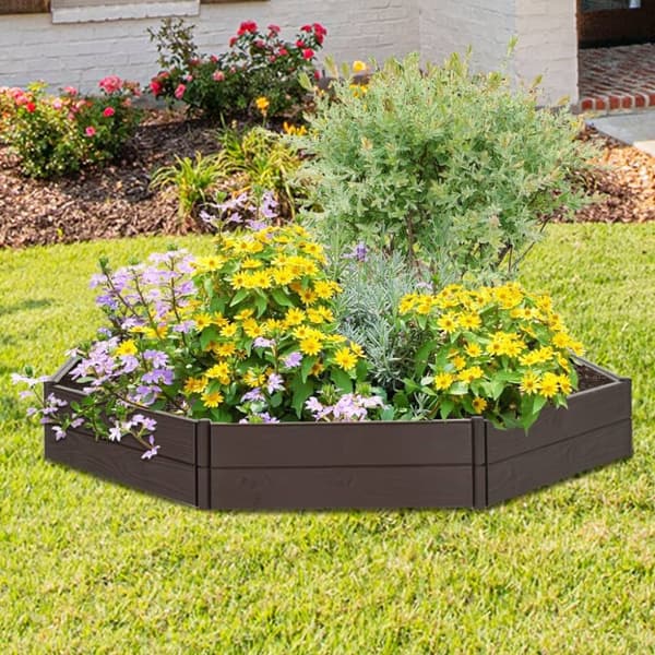vidaXL højbed 120x120x20 cm polypropylen -  Plantekrukker
