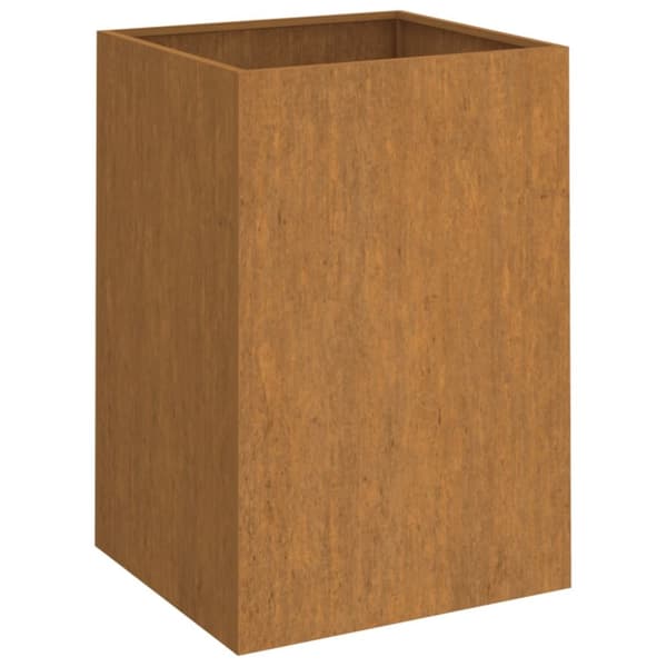 vidaXL plantekasse 52x48x75 cm cortenstål - Plantekrukker