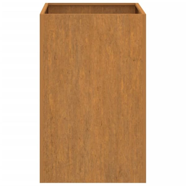 vidaXL plantekasse 52x48x75 cm cortenstål - Plantekrukker