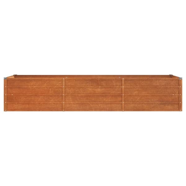 vidaXL højbed 240x80x45 cm cortenstål rustfarvet - Plantekrukker