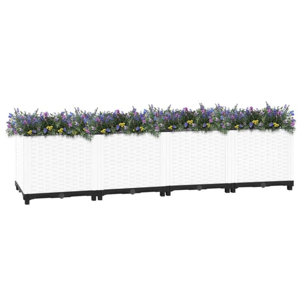 vidaXL højbed 160x40x38 cm polypropylen -  Plantekrukker