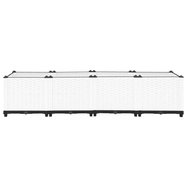 vidaXL højbed 160x40x38 cm polypropylen -  Plantekrukker
