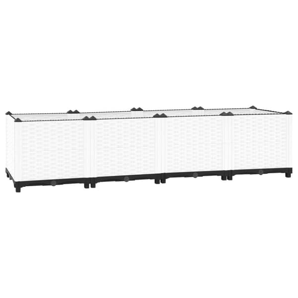 vidaXL højbed 160x40x38 cm polypropylen -  Plantekrukker
