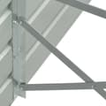 Miniatyrbillede 6 af 7: vidaXL forhøjet plantekasse 400x80x45 cm galvaniseret stål brun -  Plantekrukker