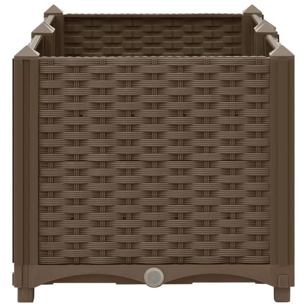 vidaXL højbed 80x40x38 cm polypropylen - Plantekrukker