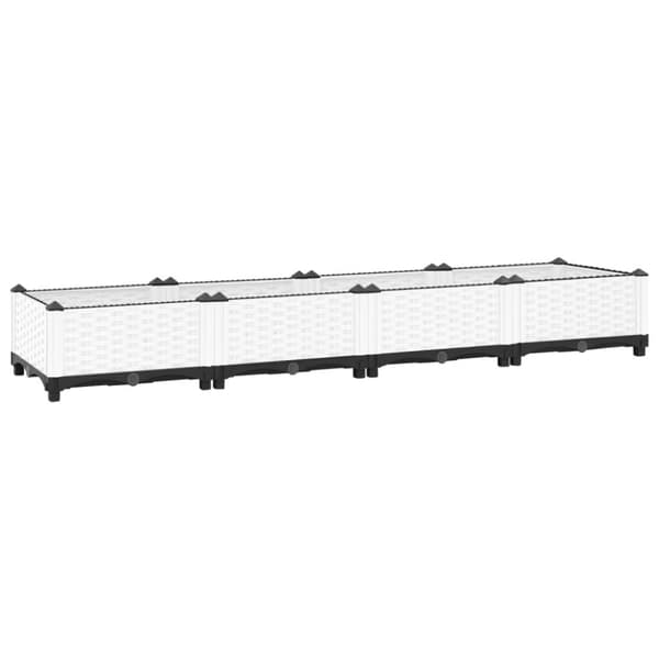 vidaXL Upphöjd odlingslåda 160x40x23 cm polypropen -  Krukor & odlingslådor