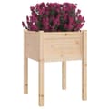Pikkukuva 4 / 9: vidaXL Puutarhan kukkalaatikot 2 kpl 50x50x70 cm täysi mänty -  Kukkaruukut & istutuslaatikot
