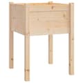 Pikkukuva 5 / 9: vidaXL Puutarhan kukkalaatikot 2 kpl 50x50x70 cm täysi mänty -  Kukkaruukut & istutuslaatikot