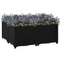 Miniatyrbillede 1 af 7: vidaXL højbed 80x80x38 cm polypropylen -  Plantekrukker