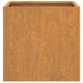 Pikkukuva 8 / 11: vidaXL Kukkalaatikot 2 kpl 32x30x29 cm Corten teräs -  Kukkaruukut & istutuslaatikot