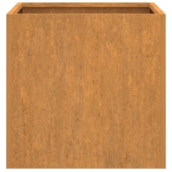 vidaXL Kukkalaatikot 2 kpl 32x30x29 cm Corten teräs -  Kukkaruukut & istutuslaatikot