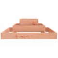Miniatyrbillede 5 af 8: vidaXL plantekasse 80x80x27 cm massivt douglasgran -  Plantekrukker
