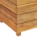 Pikkukuva 8 / 11: vidaXL Korotettu kukkalaatikko 50x40x72 cm kierrätetty tiikki ja teräs -  Kukkaruukut & istutuslaatikot