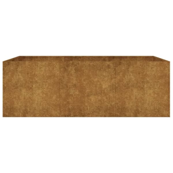 vidaXL Odlingslåda 120x80x40 cm rosttrögt stål -  Krukor & odlingslådor