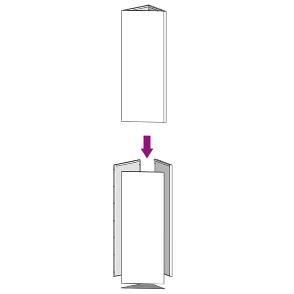 vidaXL plantekrukke 30x26x75 cm cortenstål - Plantekrukker