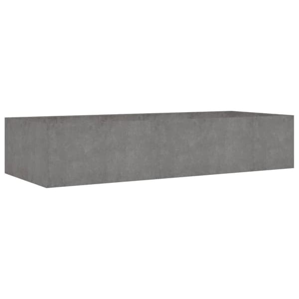 vidaXL Korotettu kukkalaatikko 200x80x40 cm Corten teräs -  Kukkaruukut & istutuslaatikot