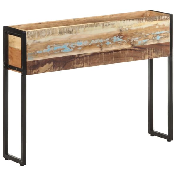 vidaXL plantekasse 90x20x68 cm massivt genanvendt træ - Plantekrukker