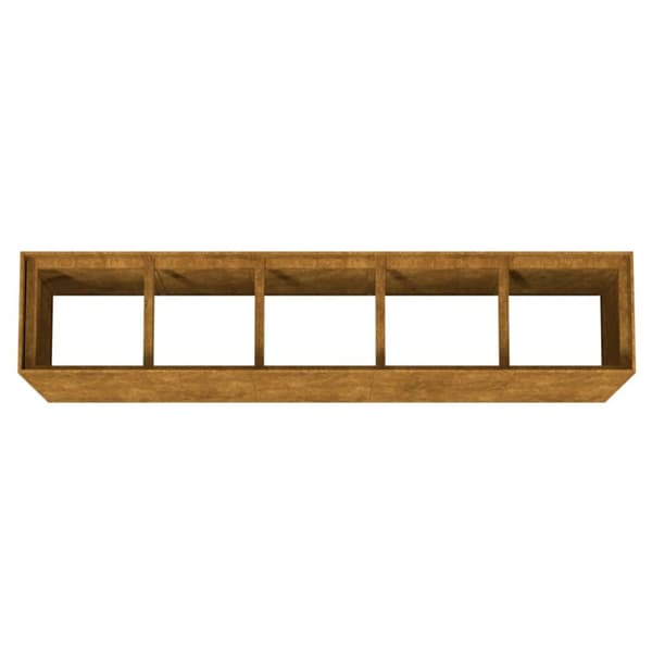 vidaXL højbed 200x40x80 cm cortenstål -  Plantekrukker
