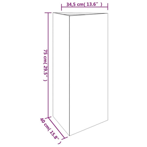 vidaXL Odlingslåda 40x34,5x75 cm rosttrögt stål -  Krukor & odlingslådor