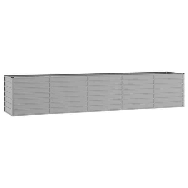 vidaXL højbed 400x80x77 cm cortenstål rustfarvet -  Plantekrukker