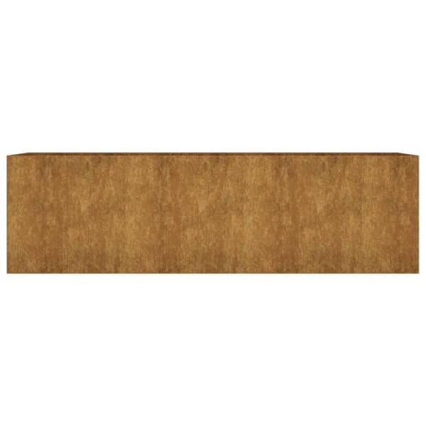 vidaXL højbed 280x80x80 cm cortenstål -  Plantekrukker
