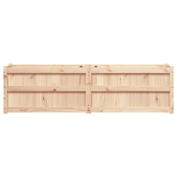 vidaXL Ulkokukkalaatikko 180x50x50 cm täysi mänty - Kukkaruukut & istutuslaatikot
